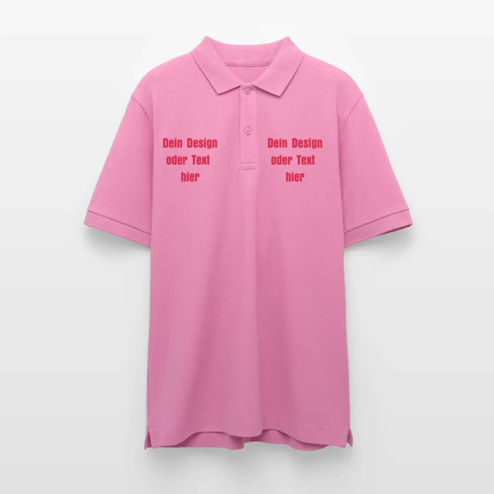 Stanley/Stella Unisex Bio-Poloshirt PREPSTER - personalisierbar - Blasenrosa