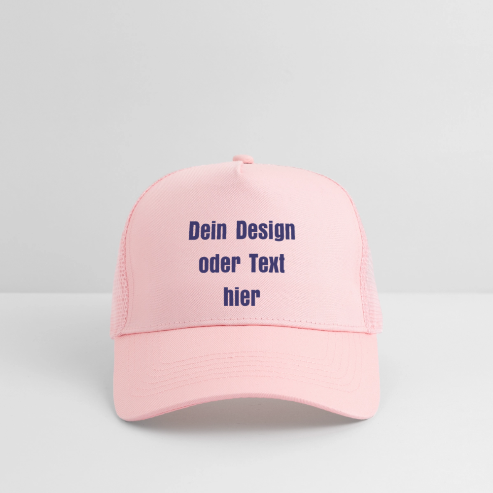 Trucker Cap - personalisierbar - Hellrosa