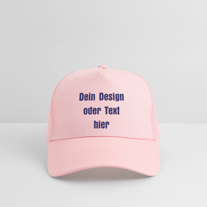 Trucker Cap - personalisierbar - Hellrosa
