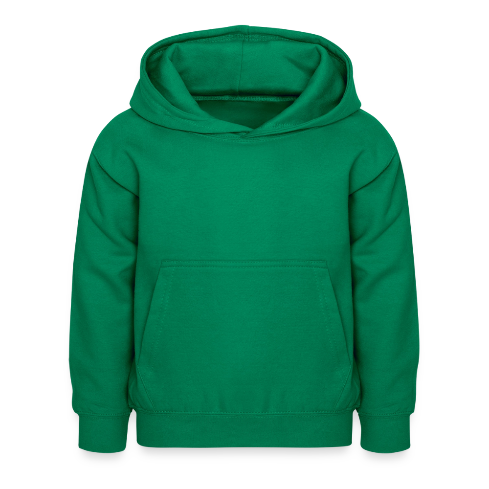 Kinder Hoodie - personalisierbare Vorder- und Rückseite - Kelly Green