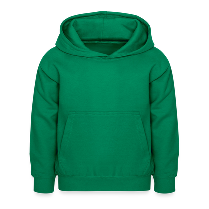 Kinder Hoodie - personalisierbare Vorder- und Rückseite - Kelly Green