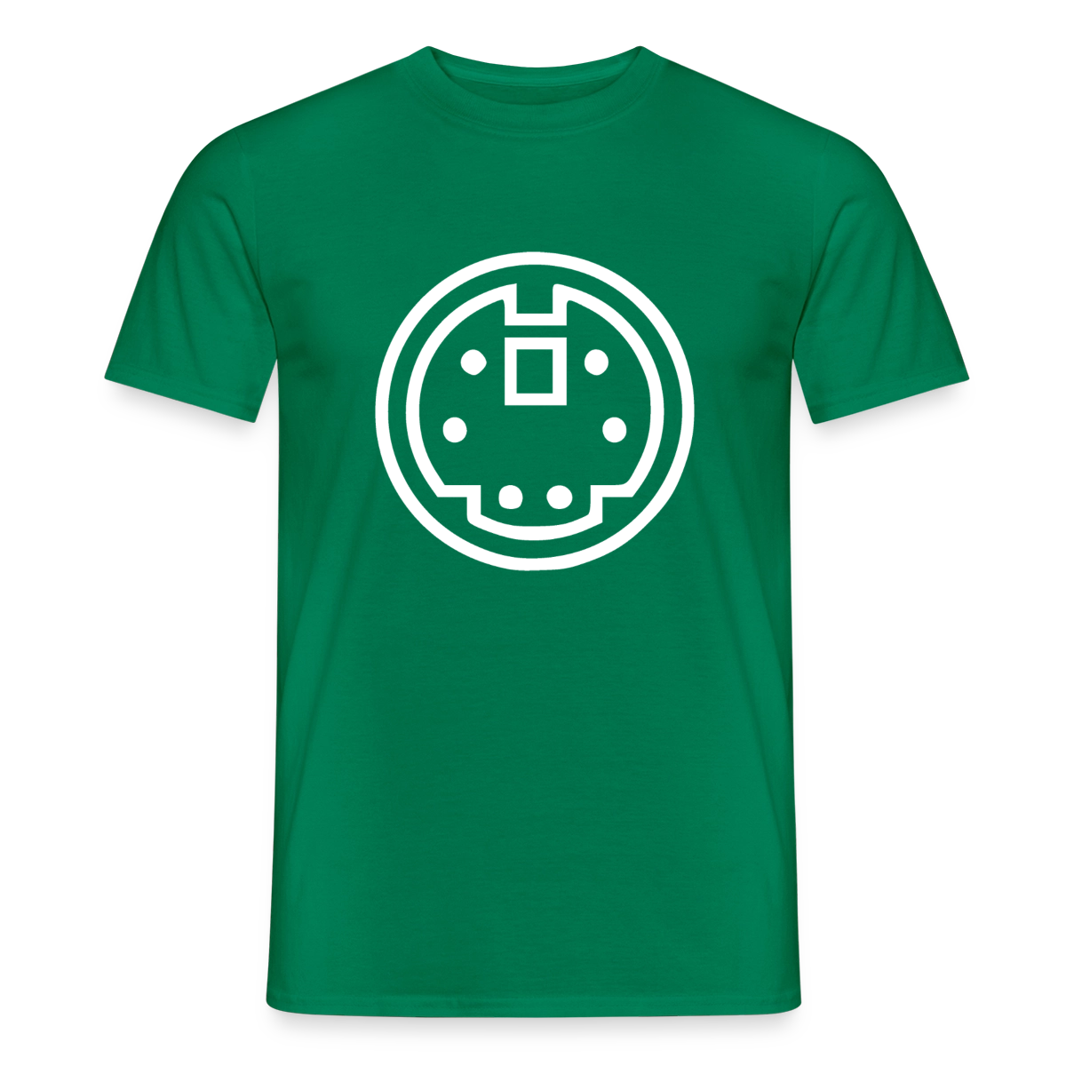 "PS/2" Motiv-T-Shirt für Männer, Farbe Kelly Green