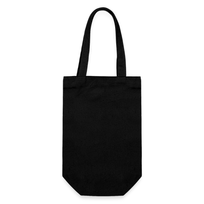 Geschenkbeutel für Flaschen - personalisierbar - Schwarz