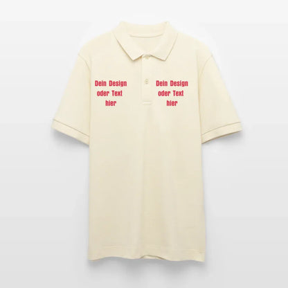 Stanley/Stella Unisex Bio-Poloshirt PREPSTER - personalisierbar - Natur