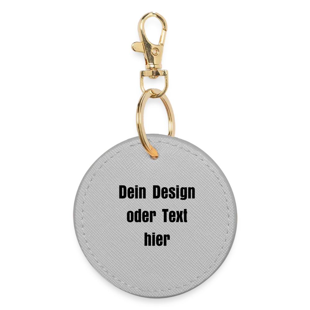 BOUTIQUE Schlüsselanhänger - personalisierbar - Grau
