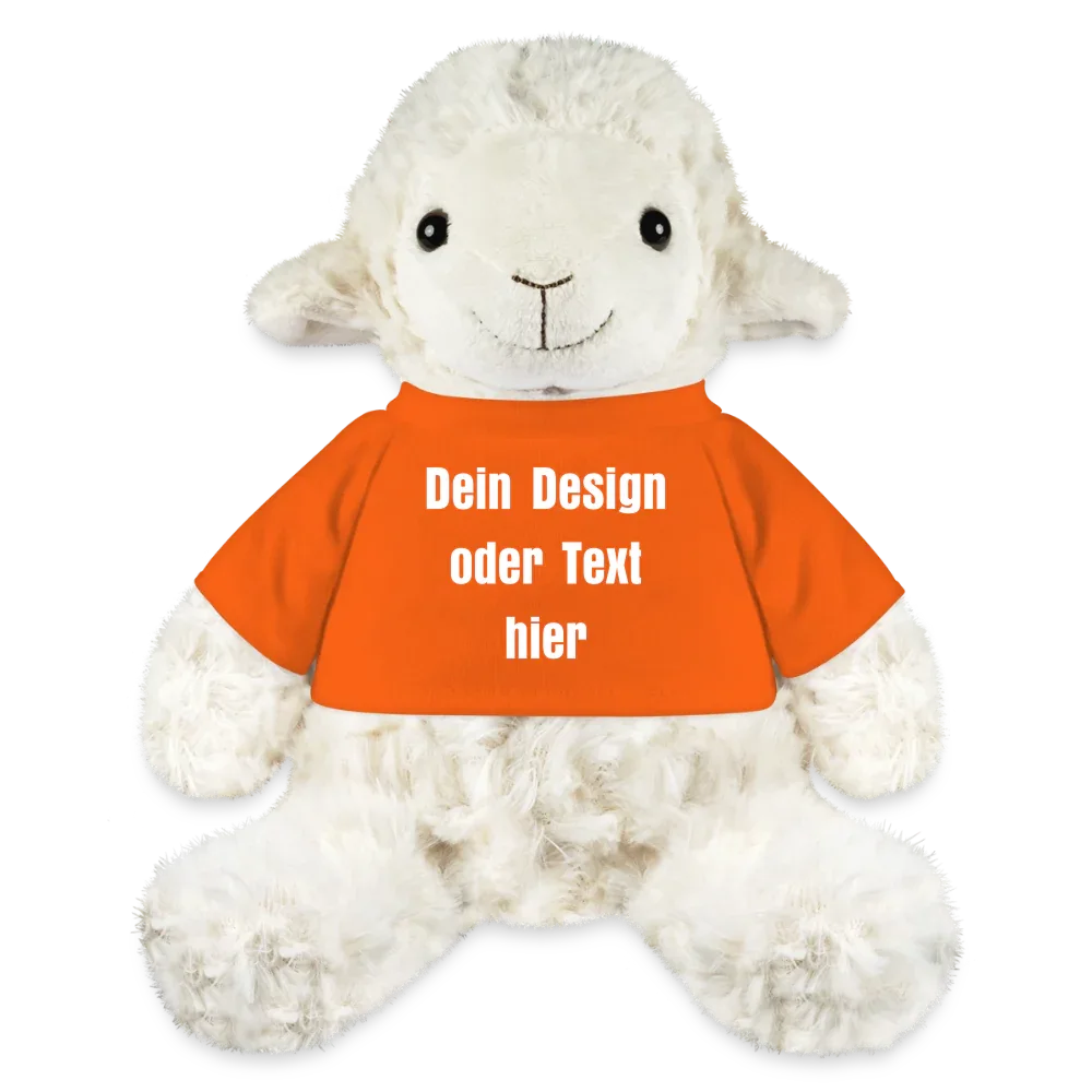 MiniFeet® Schaf Annika - personalisierbar - Goldorange