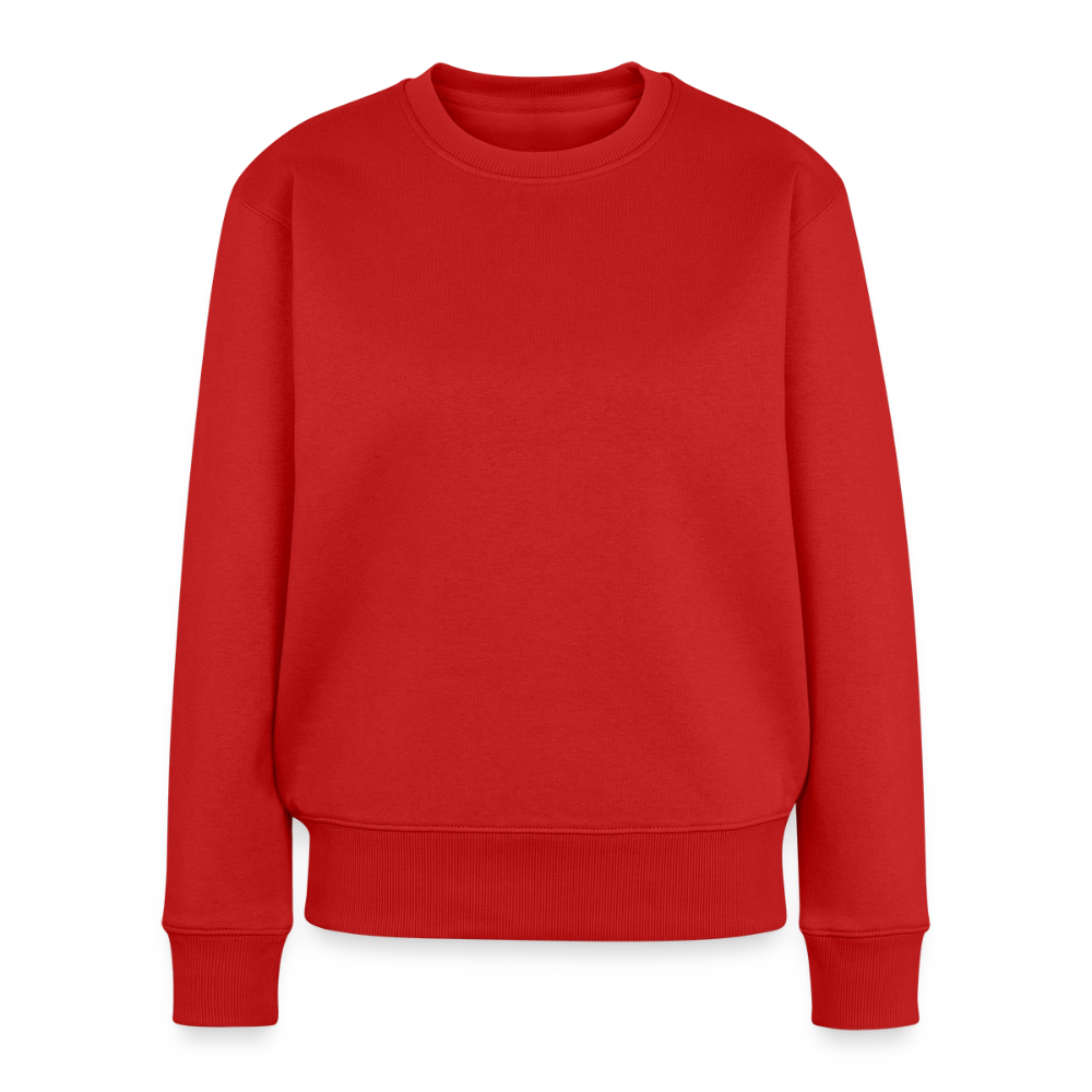 Frauen Premium Pullover - personalisierbar - Rot