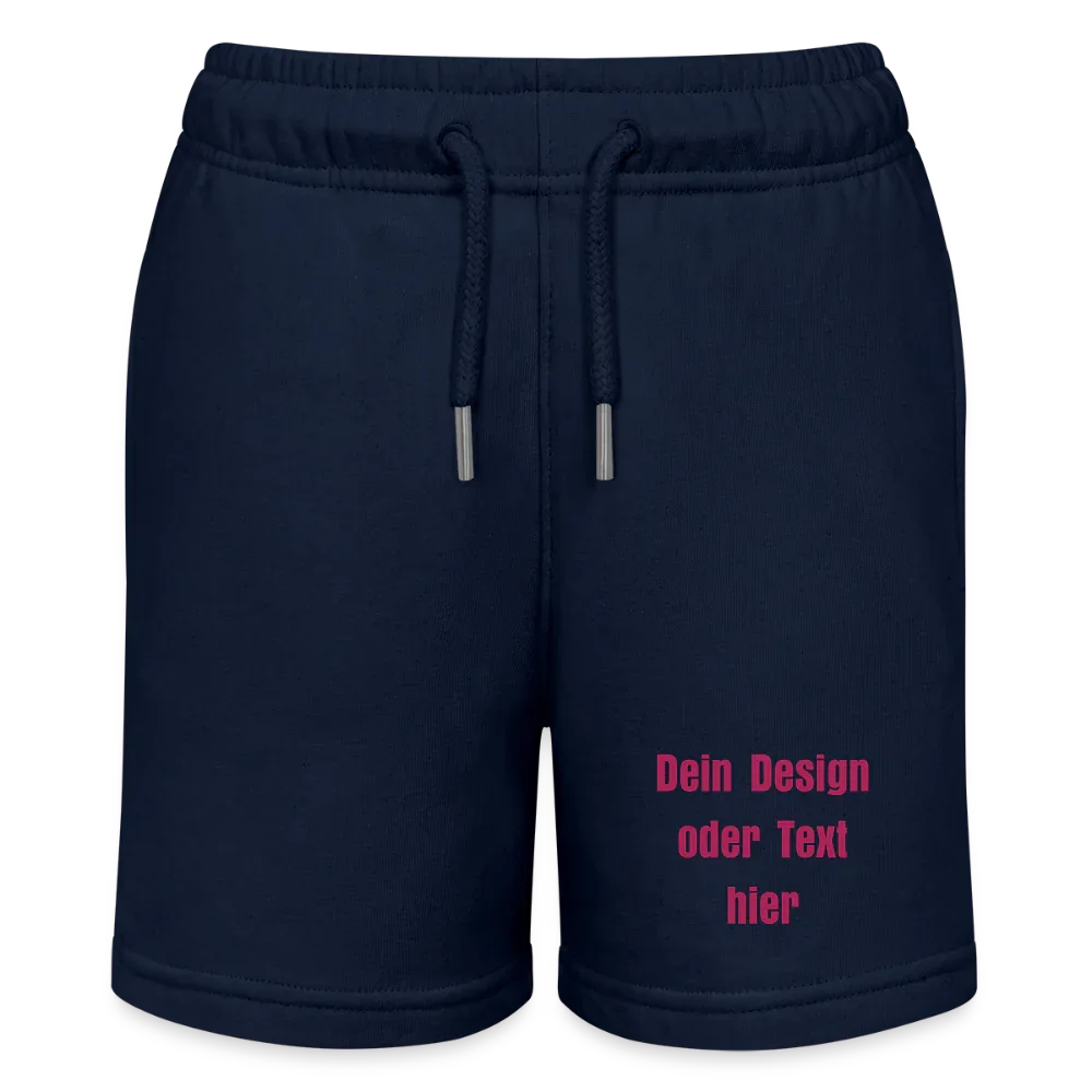 Stanley/Stella Teenager Bio-Joggingshorts MINI BOLTER - personalisierbar - Navy