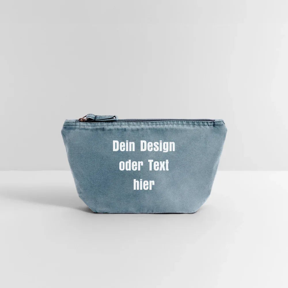 VINTAGE Täschchen - personalisierbar - vintage light blue