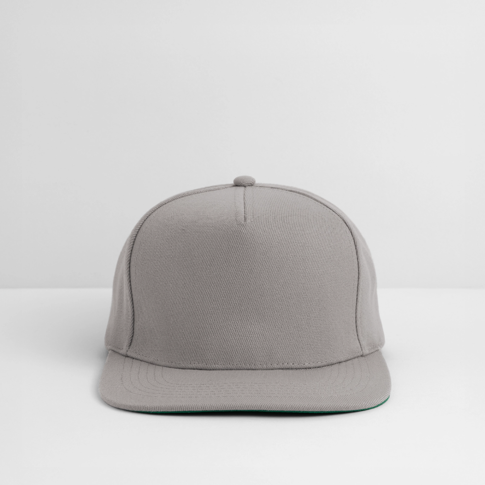 Snapback Cap - personalisierbar - Graphit/Graphit