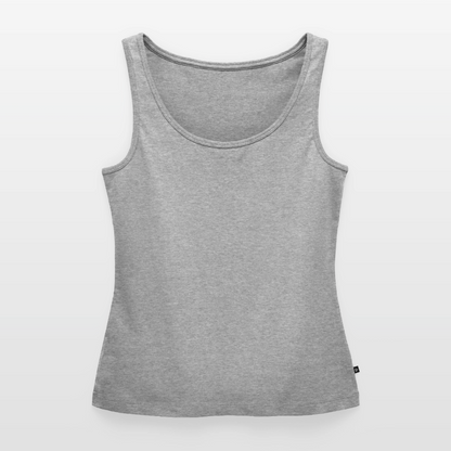 Frauen Premium Tank Top - personalisierbar - Grau meliert