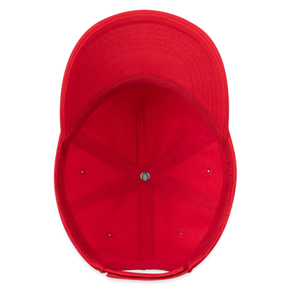 Kontrast Snapback Basecap für Kinder - personalisierbar - Rot