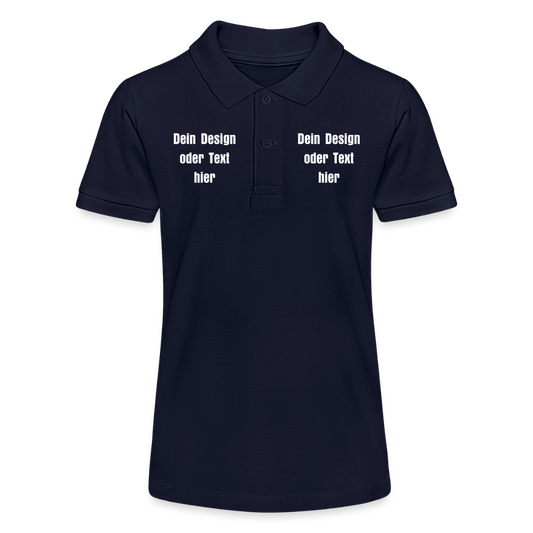 Stanley/Stella Teenager Bio-Poloshirt MINI SPRINTER - personalisierbar - Navy