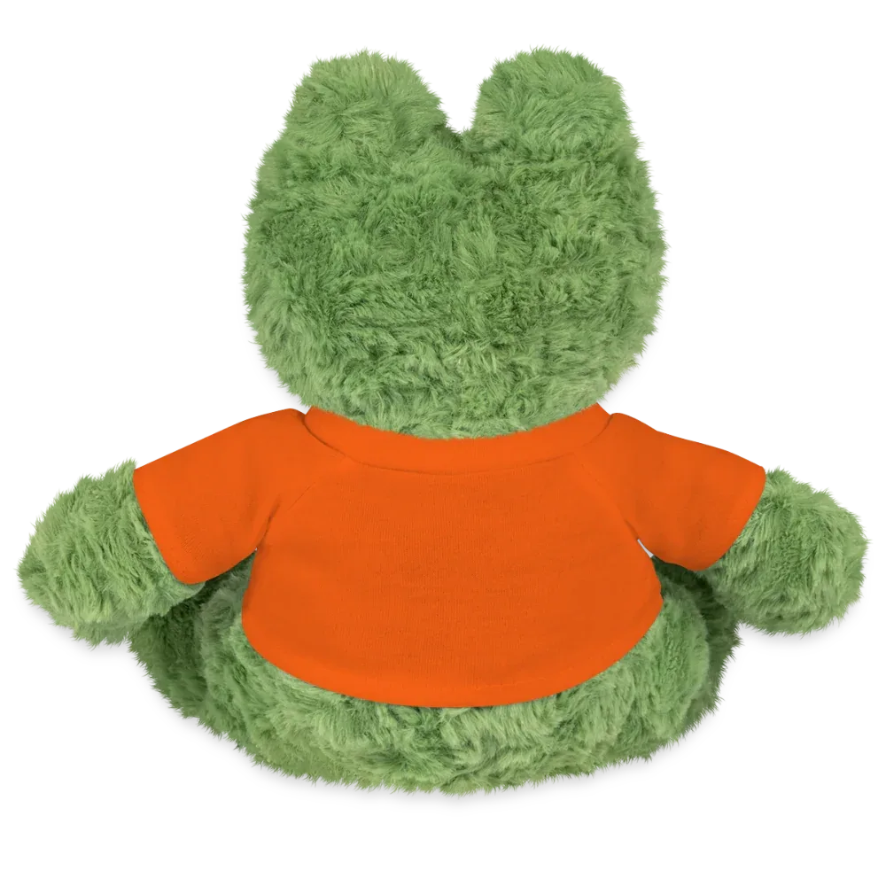 MiniFeet® Frosch Torge - personalisierbar - Goldorange