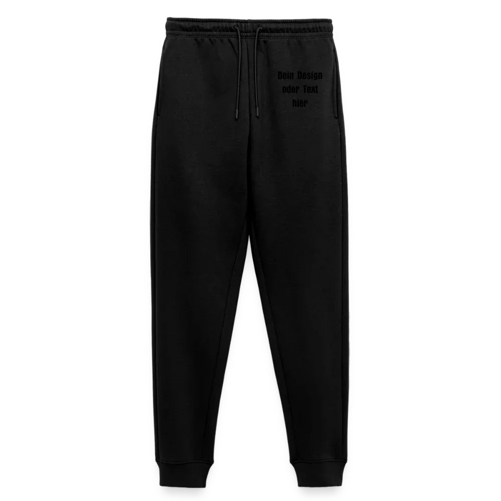 Frauen Premium Bio Jogginghose - personalisierbar - Schwarz
