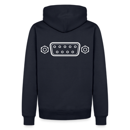 DB-9 RS-232 Retro Hoodie für Herren - Navy