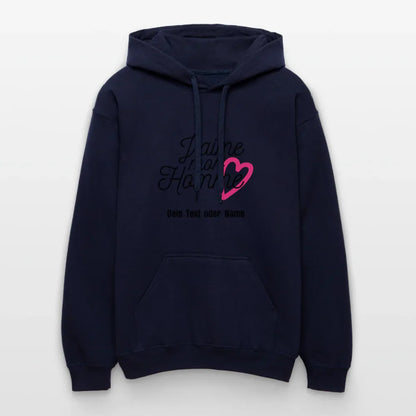 Kuschel-Hoodie "Valentine" für Frauen – personalisierbar & weich - Navy
