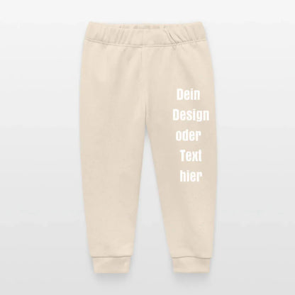 Stanley/Stella Baby Bio-Jogginghose Baby Tumbler  - personalisierbar - Natur