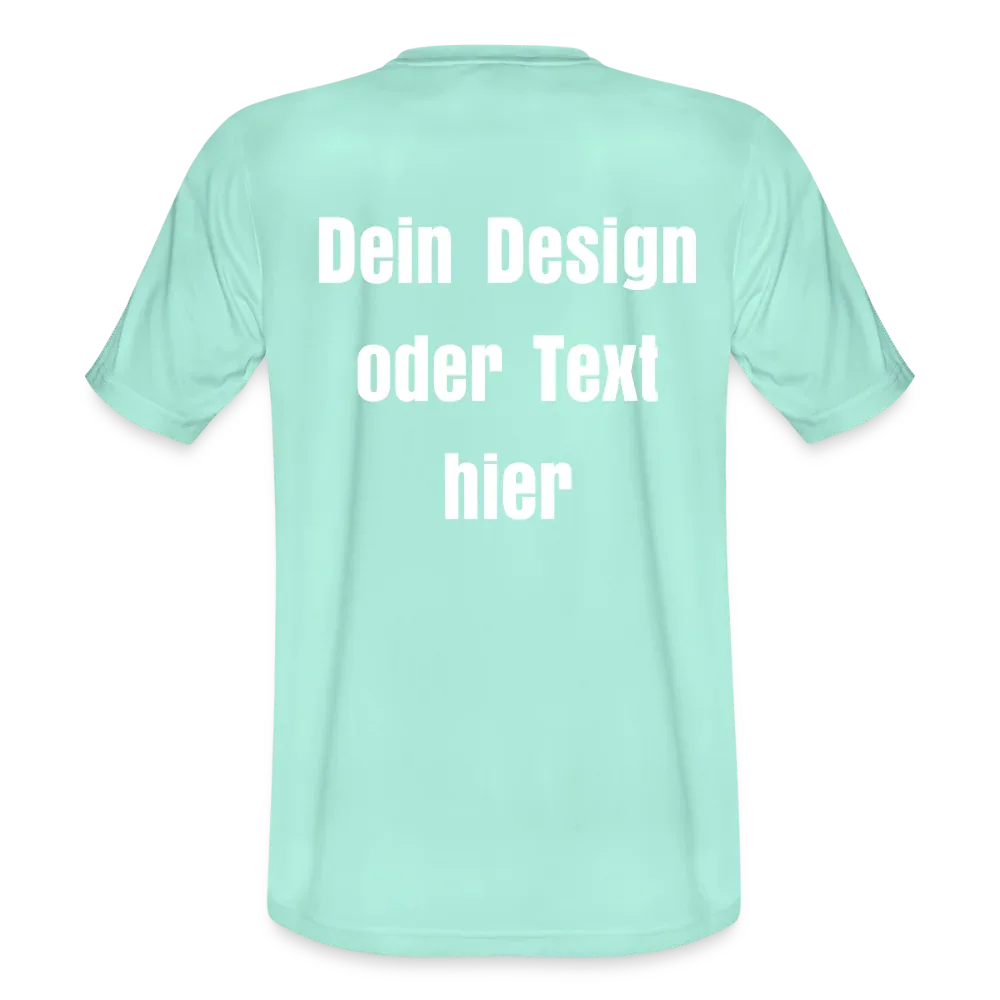 JAKO Männer Trikot Team - personalisierbare Vorder- und Rückseite - Mint