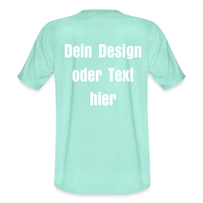 JAKO Männer Trikot Team - personalisierbare Vorder- und Rückseite - Mint