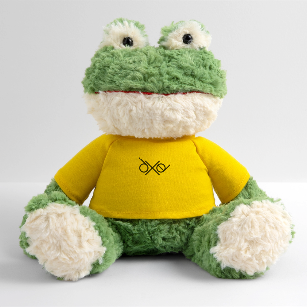 MiniFeet® Frosch Torge - personalisierbar - Sonnengelb
