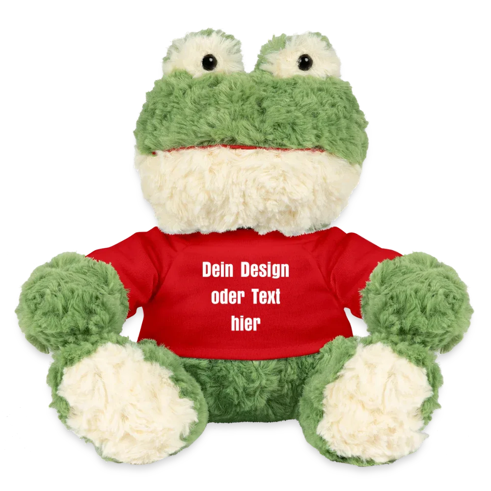 MiniFeet® Frosch Torge - personalisierbar - Rot