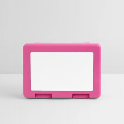 Brotdose - personalisierbar - Pink