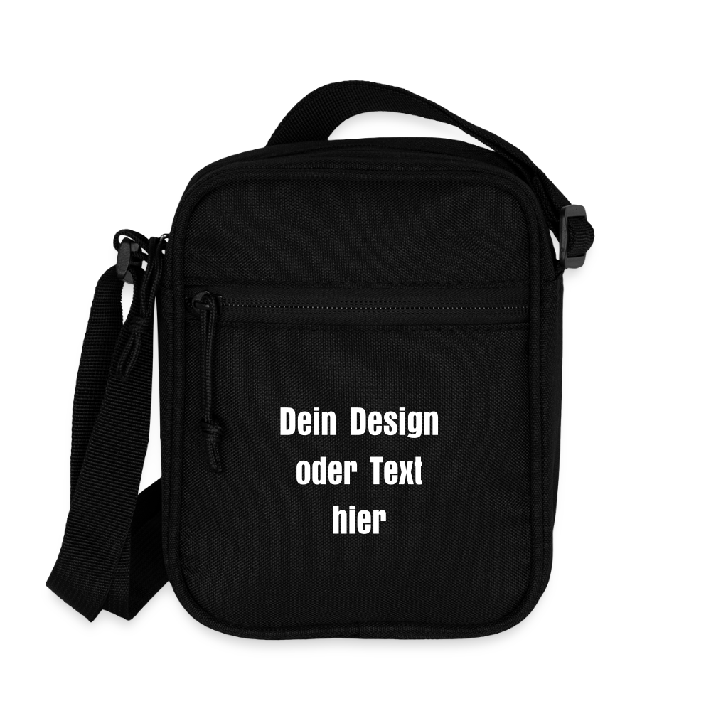 Crossbody Bag / Umhängetasche - personalisierbar - Schwarz