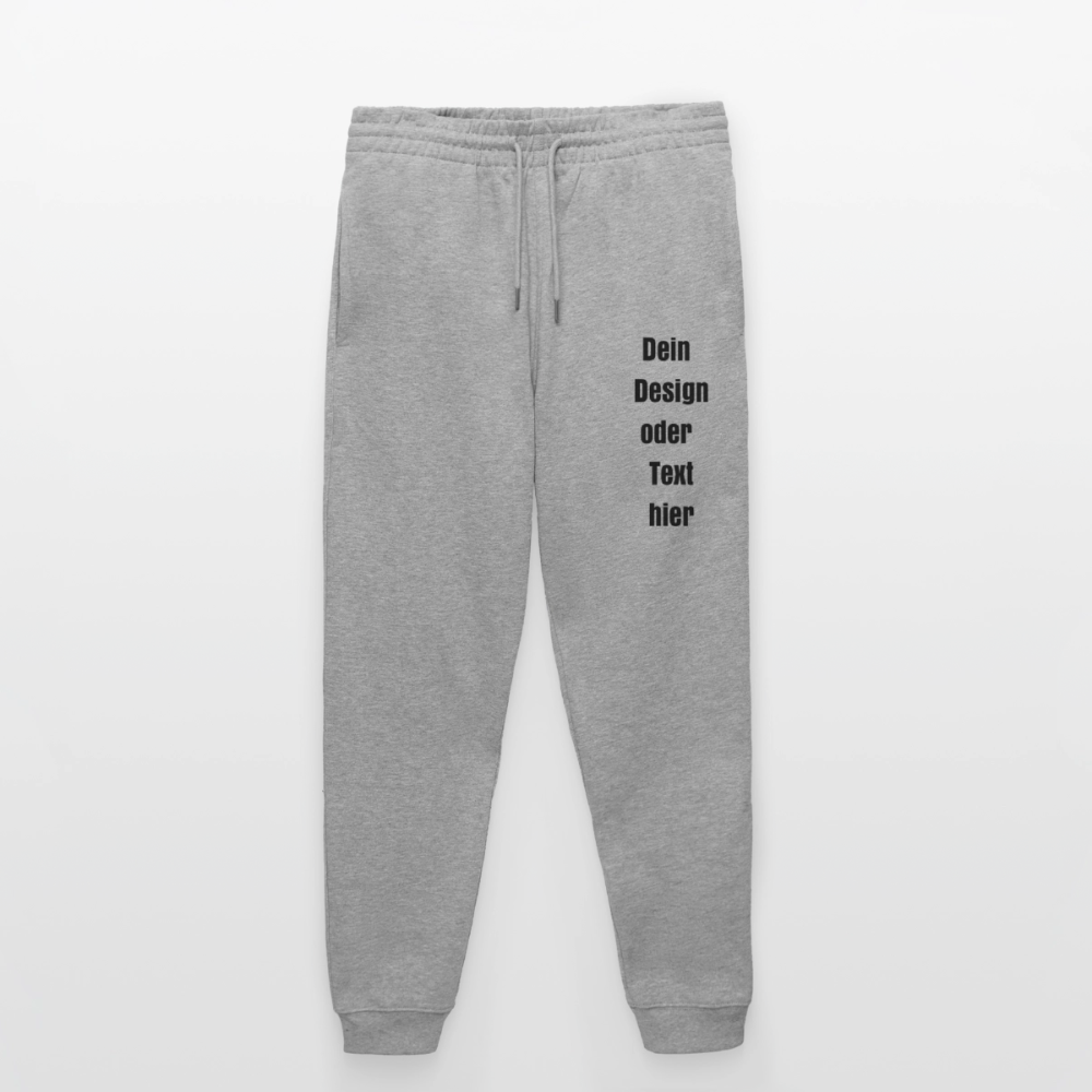 Stanley/Stella Unisex Bio Jogginghose Mover  - personalisierbar - Grau meliert