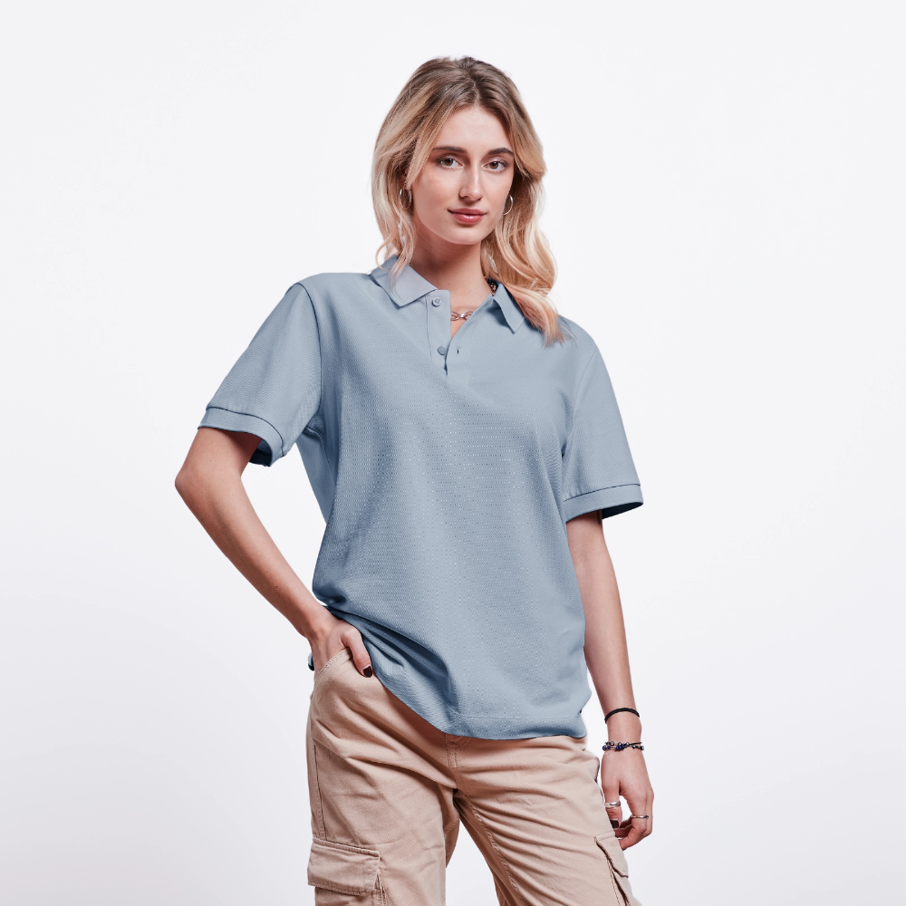 Stanley/Stella Unisex Bio-Poloshirt PREPSTER - personalisierbar - sky Blue