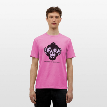 "Welcome to the Jungle" Motiv-T-Shirt für Männer - Pink