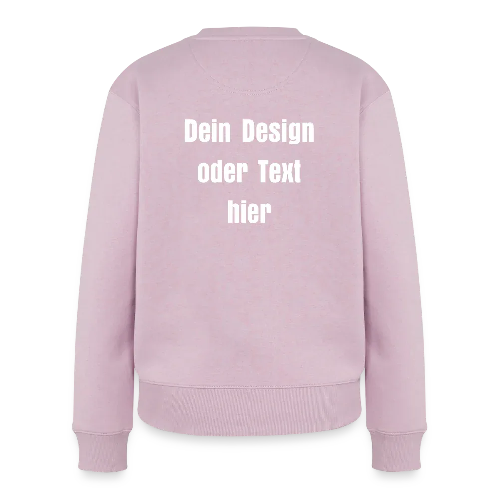 Frauen Premium Pullover - personalisierbar - Altrosa