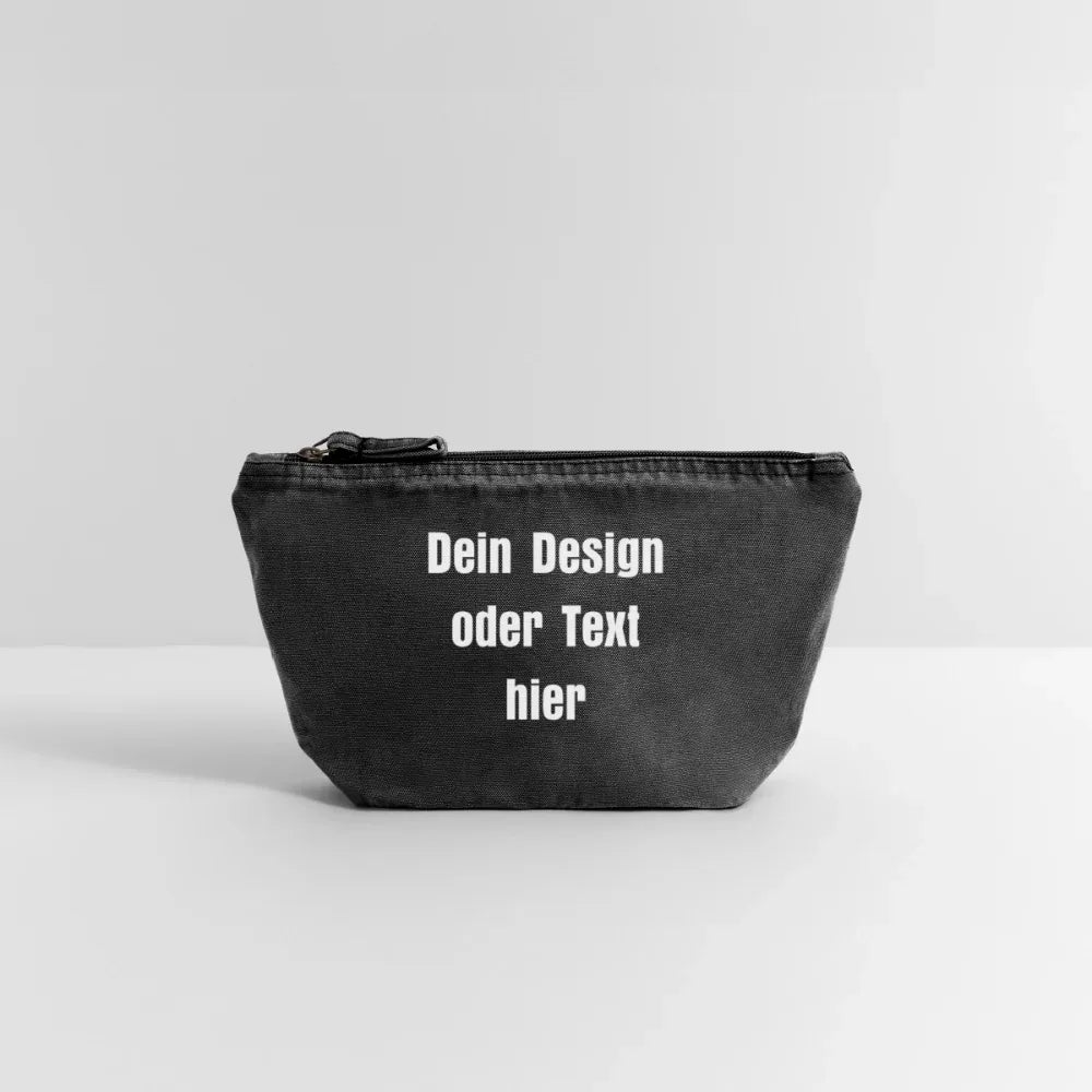 VINTAGE Täschchen - personalisierbar - Vintage Schwarz