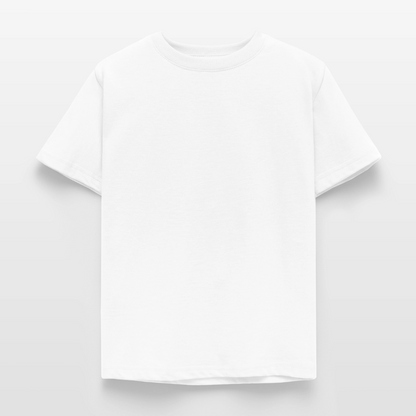 Kinder T-Shirt - personalisierbare Vorder- und Rückseite - Weiß