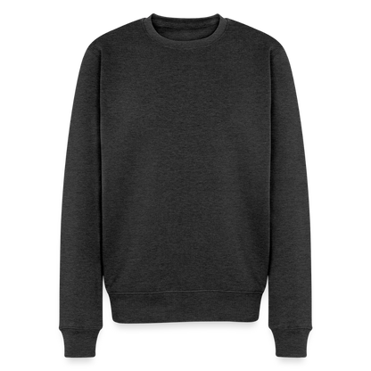 Männer Premium Pullover - personalisierbar - Anthrazit meliert