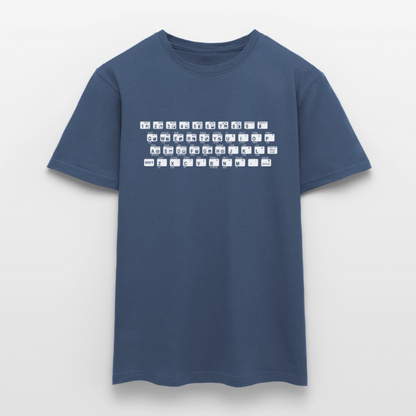 48K ZX Spectrum Retro T-Shirt für Herren - Dunkles Denimblau