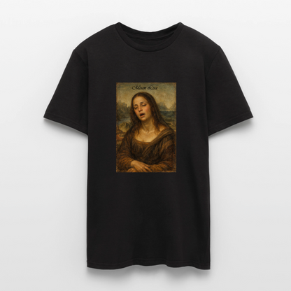 "Moan Lisa" Männer T-Shirt - Schwarz
