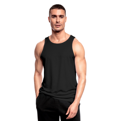 Funktionelles Männer Tank Top atmungsaktiv - personalisierbar - Schwarz