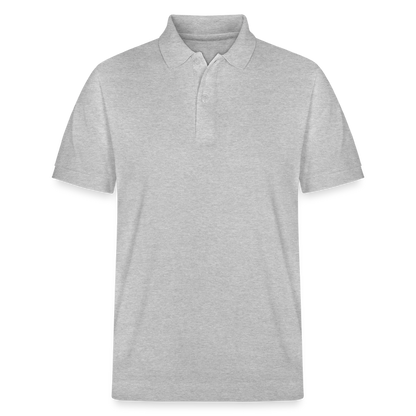 Stanley/Stella Unisex Bio-Poloshirt PREPSTER - personalisierbar - Grau meliert