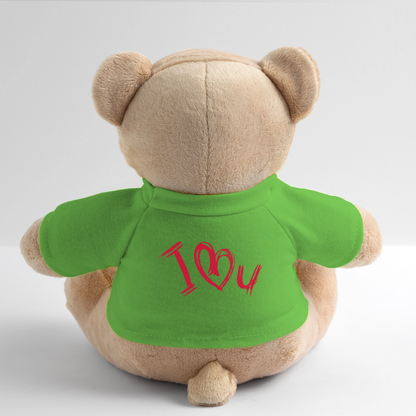 Teddy - personalisierbar - Hellgrün