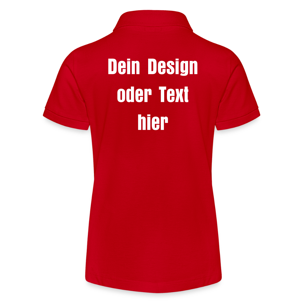 Stanley/Stella Teenager Bio-Poloshirt MINI SPRINTER - personalisierbar - Rot