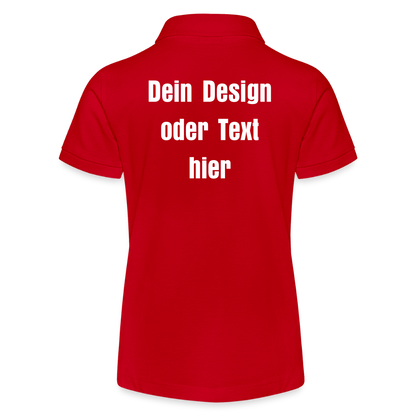 Stanley/Stella Teenager Bio-Poloshirt MINI SPRINTER - personalisierbar - Rot
