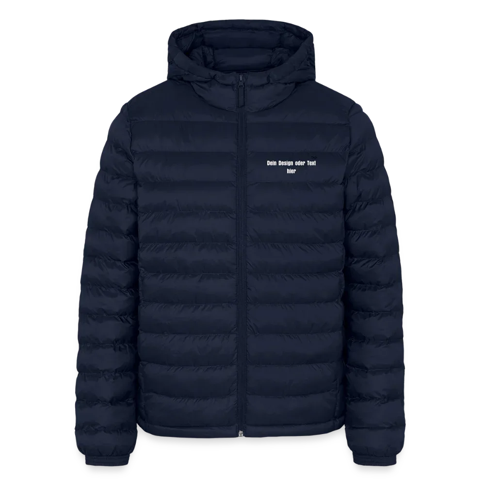 LIGHTWEIGHT Männer Pufferjacke von Stanley/Stella - personalisierbar - Navy