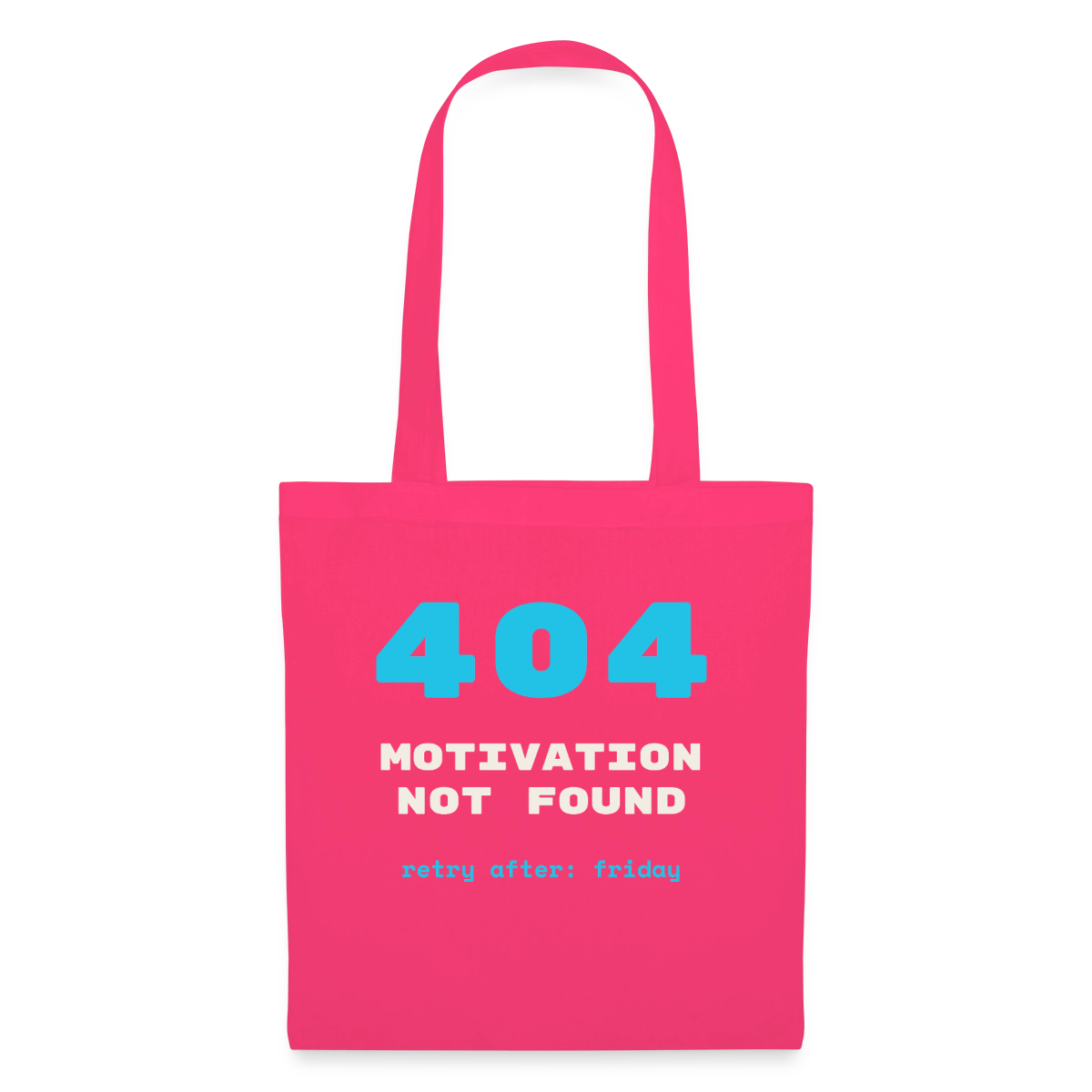 404 Motivation not found. Retry after: friday Stoffbeutel, Farbe Azalea