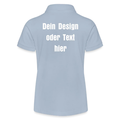 Stanley/Stella Teenager Bio-Poloshirt MINI SPRINTER - personalisierbar - sky Blue