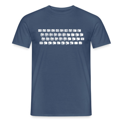 48K ZX Spectrum Retro T-Shirt für Herren - Dunkles Denimblau