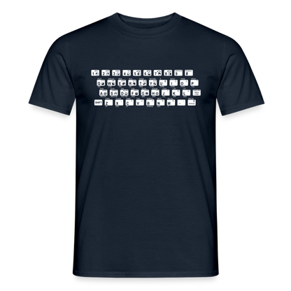 48K ZX Spectrum Retro T-Shirt für Herren - Navy