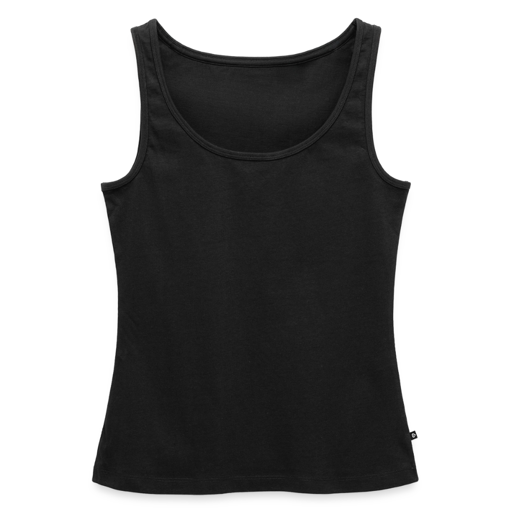Frauen Premium Tank Top - personalisierbar - Schwarz