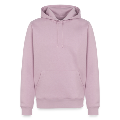 Männer Premium Hoodie - personalisierbare Vorder- und Rückseite - Altrosa