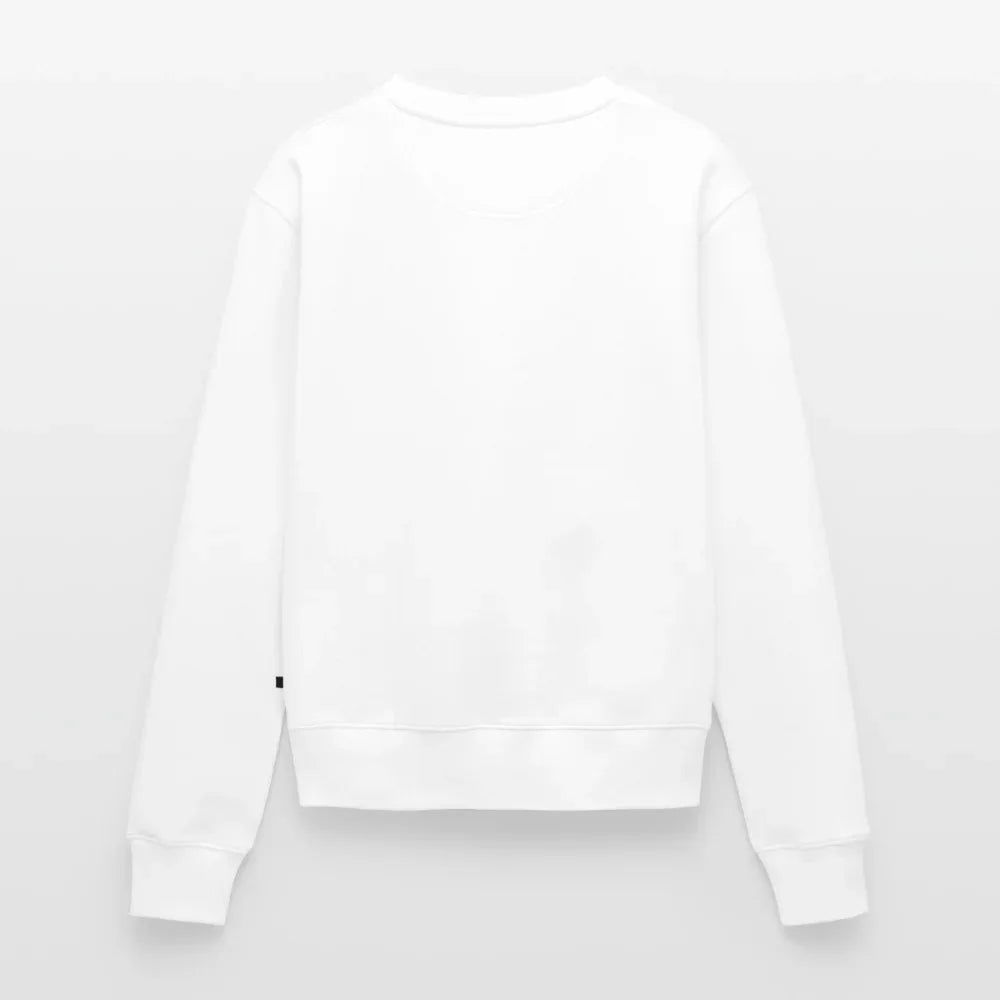 Frauen Premium Pullover - personalisierbar - Weiß